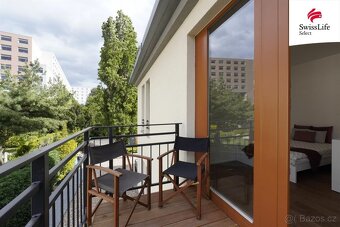 Pronájem bytu 1+kk 32 m2 Lumírova, Praha - 8