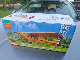 Nové RTF Brushless letadlo gyro 650mm 3D-6G 2s lipo 5ch - 8