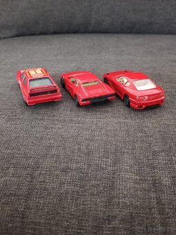 BBURAGO FERRARI, AUDI + CORGI SAAB, BMW A TRANSIT - 8