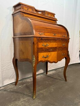 Starožitný sekretář s roletou (133026) - 8