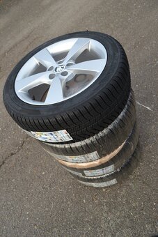 Š.Rapid/ Fabia 3- NOVÝ zimní ALU komplet– 215/45R16. - 8
