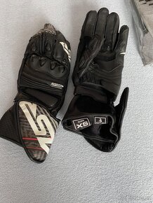 Motocyklové rukavice 4SR SPORT CUP PLUS EVO BLACK - 8