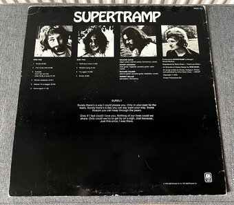 Rare | Supertramp | 1st itself 1970 | org. UK press LP - 8