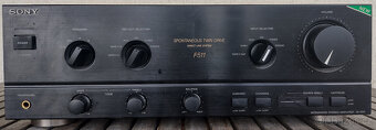 Hifi sestava Sony: zesilovač, cd, kazeťák - 8