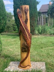 Dřevěná socha - 8