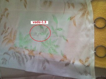 ZÁCLONA BÉŽOVÁ UŠITÁ - rozměry délka 2,5 m x šířka 3 m - 8