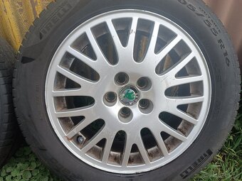 OCTAVIA 1 ORIGINÁL ALU 16 5X100 S PNEU - 8