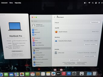 MacBook Pro 13'' 2017 / i5 / 8GB / 256GB SSD / Space Gray - 8
