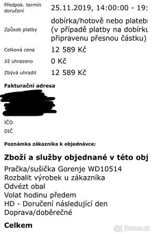 Pračka/sušička Gorenje WD10514 - 8