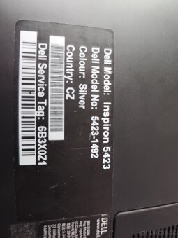 Notebook Dell inspiron 5423 silver - 8