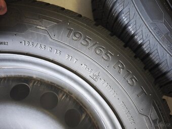 Plech. kola+BARUM Polaris 5 195/65 R15 91T M+S 6Jx15H2 ET35 - 8