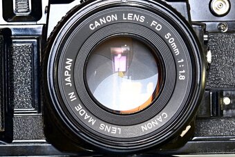 Canon A1 + FD 1,8/50mm po SERVISU - 8