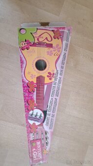 Dřevěná kytara Bontempi - 8