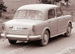 Fiat 1100 D Nove osvetleni registacni znacky - 8