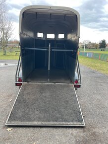 🐎Bržděný přívěs na přepravu 2 koní, konibus, nová STK ✅ - 8