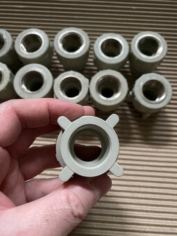 Nové PPR přechody 25 x 3/4" - vnitřní, vnější kovový závit - 8