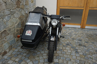 Jawa 350/640 s postranním vozíkem - 8