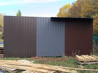 Prodám novou plechovou halu 7 x 4,5 m - 8