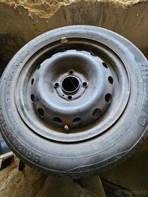Zimní pneumatiky 175-165/65 R14 +R13 plechové disky - 8