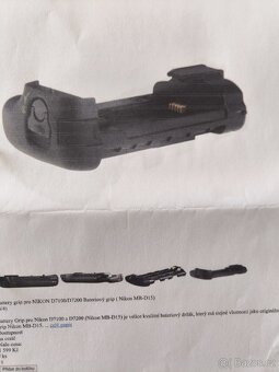 Nikon grip MB D 15 - 8