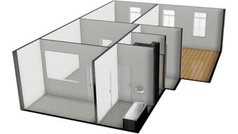 Pronajmu byt 3kk 80m2 - 8