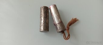 Stříbrná gravírovaná toaletní souprava z 1. republiky - 8