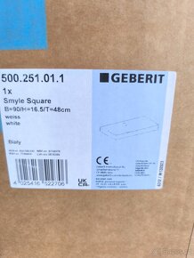 Geberit umyvadlo 90 cm nové-nerpoužité 2 ks - 8
