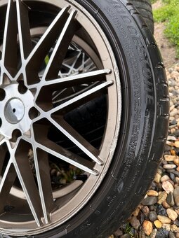 Alu kola R18, letní pneu 225/40 - 8