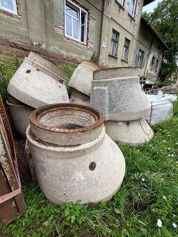 Betonové skruže TBR-Q 1100 – 6 ks, použité, bez víka - 8