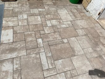 Dlažba zámková Ditton kombi 6 latte- 13,5 m/2 - nová- 6cm - 8