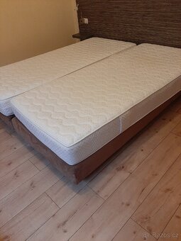 40ks postele z hotelu boxspring včetne matrace - 8