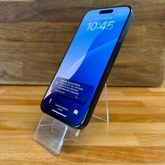iPhone 15 Pro 128GB, modrý, 100% baterii (12 měsíců záruka) - 8