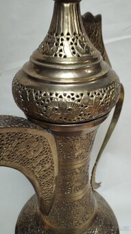 Orientalní lampa velká, stolek a malá lampa - 8