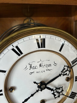 Velké 172 cm měsíční hodiny okolo roku 1880. - 8