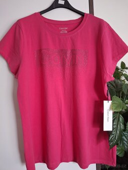 Nové dámské triko Calvin klein s kamínkama vel. XXL - 8