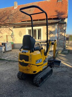 Prodám minibagr JCB 8008 CTS - 8