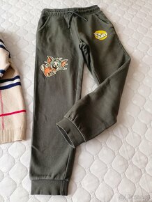 Tepláky + svetřík pro chlapce, vel.122-128 - 8