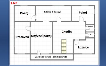 Prodej rodinného domu 215 m2 ve Zlatých Horách - 8