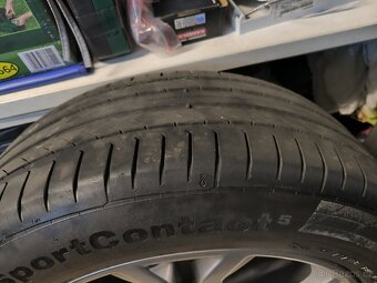 Alu kola Ford Kuga Edge 5x108 r19 Originál,pneu 5,5mm - 8