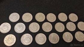 5. Sada 5Kčs - Pětikoruna - 19Ks - Žádná stejná - 8