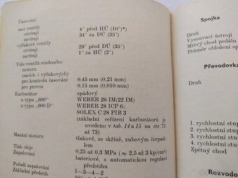 FIAT 500, 600, 850, 124, 128, ÚDRŽBA A OPRAVY, 1974 - 8