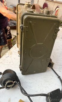 Radiostanice R - 108d + P 312 ze sluchátky a manuálem - 8