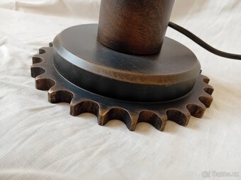 STEAMPUNK RECYCLE ART - PATINOVANÝ KOV - LAMPY SVÍTIDLA - 8