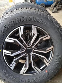Prodám nové Yokohama geolandar R16 na nových discích arceo - 8