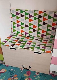 Dětské šatní skříně IKEA Stuva + šuplíkový box - 8