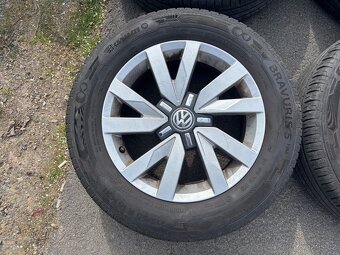 Alu orig letní sada VW Aragon 5x112 6,5J ET41 215/60 R16 - 8