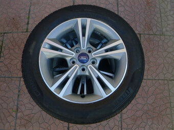 Letní sada alu disky originál Ford 5x108 7Jx16 ET50 TPMS - 8