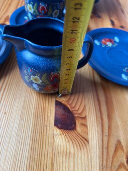 Retro sada modrá - 8