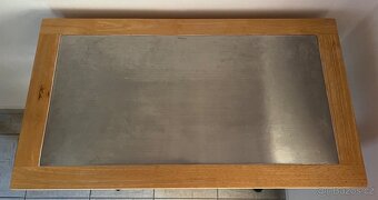 Servírovací stolek přírodní - 8