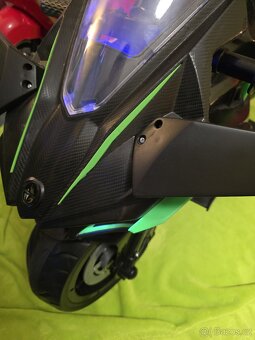 Detska motorka H2R zelena - 8